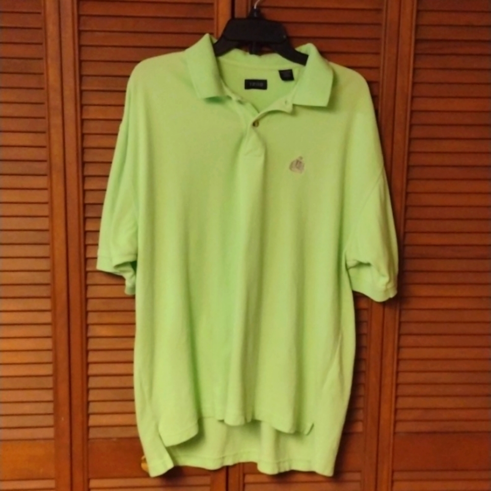 Men's IZOD Polo Shirt LG. Lime Green
